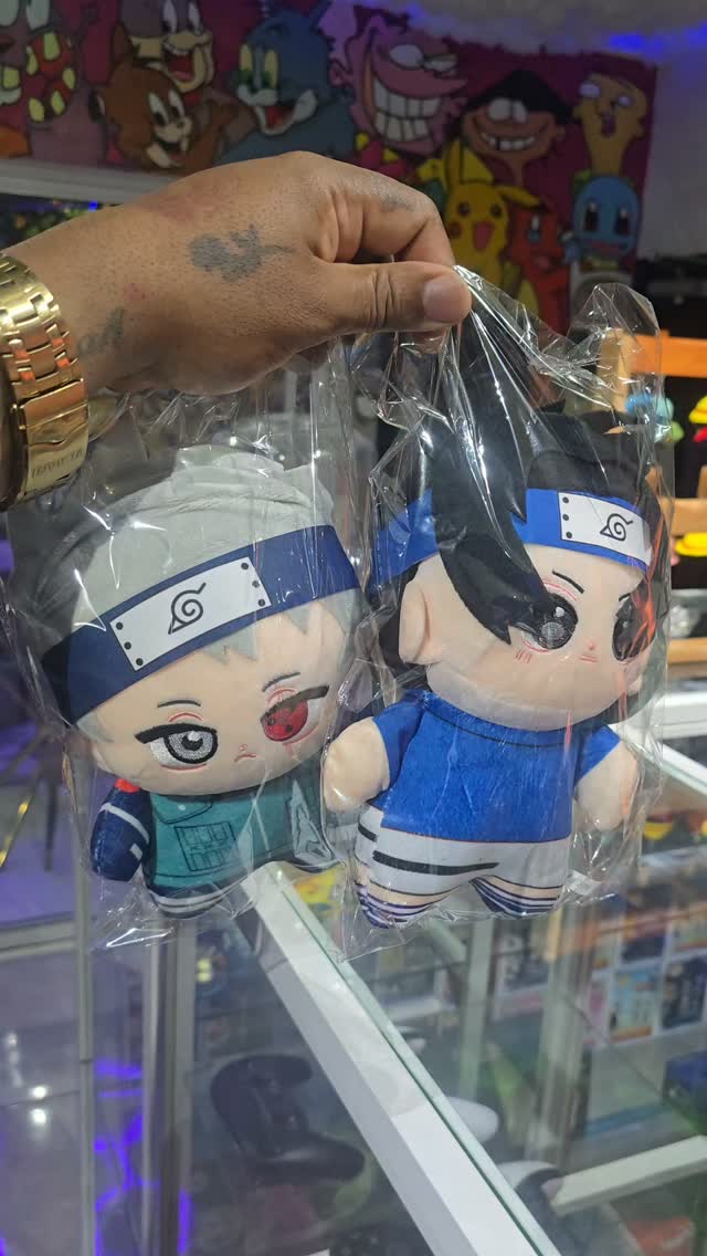 Anime plush toys available in store